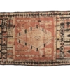 antique Moroccan Berber rug coral brown glaoua carpet midcentuyr