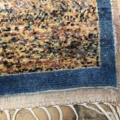 moroccan Berber low pile blue border