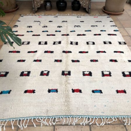 Beni Benchegra Berber Rug Square Size 190x235cm