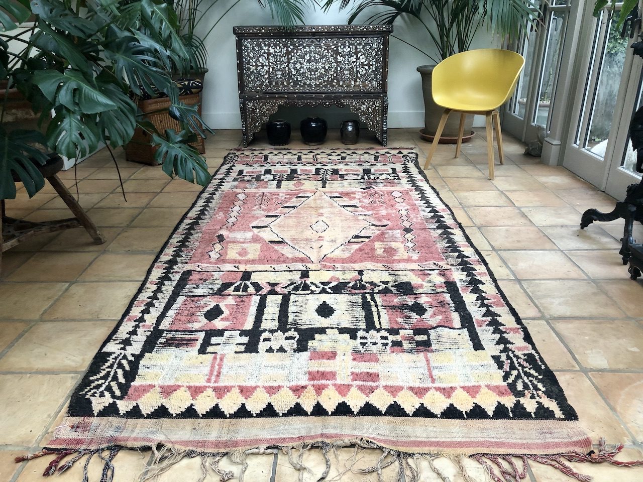 Antique Moroccan Berber Rug Emily S, Large Moroccan Rug