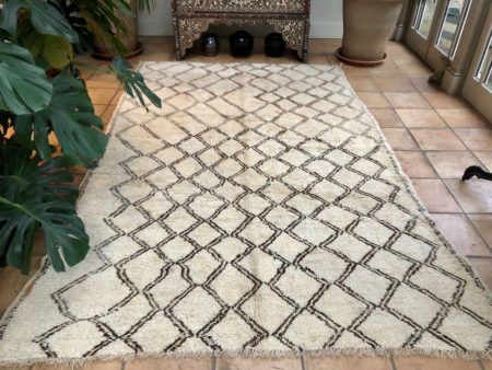 Beni Berber Rug Handwoven Marmoucha 190x295cm