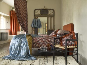 azilal Berber rug coco and wolf bedlinnen shoot autumn winter campaign