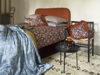 azilal Berber rug coco and wolf bedlinnen shoot autumn winter campaign