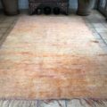 Plain Orange Moroccan Berber Rug Mrirt 190x290cm