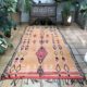 Midcentury Moroccan Berber Rug Orange Large Area 150x320cm