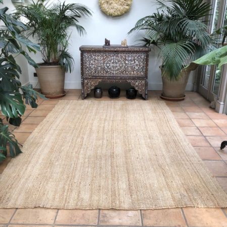 hemp rug hardwearing durable large area rug 200x300cm