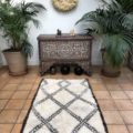 moroccan azilal handmade handwoven berber rug small rug 113x190cm