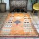 orange moroccan berber rug