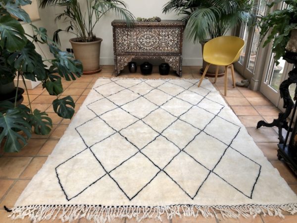 beni berber large area rug moroccan beni carpet 300x200cm