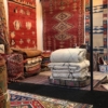 Orange Berber Rug Vintage Moroccan Rehamna Carpet 160x245cm