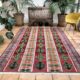 Turkish Kilim Rug Handwoven Ushak Flatweave Rug 202x308cm