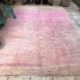 pink moroccan berber rug large area rug 195x310cm