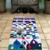 Moroccan Rag Rug Runner Boucherouite 85x220cm