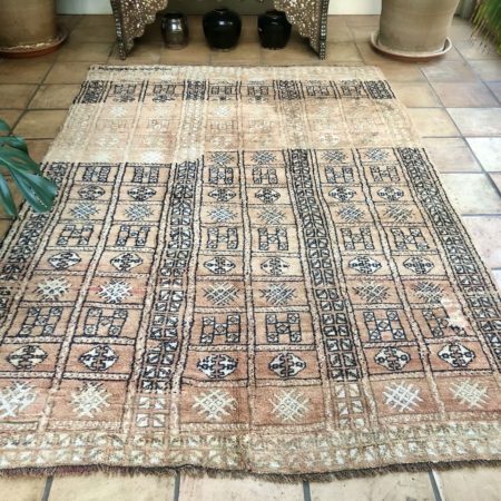 Zemmour pale Geometric rug medium size 175x250cm