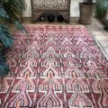 boujaad berber rug moroccan handwoven large area rug colourful geometric design large size 200x300cm