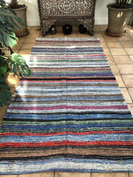 caput kilim turkishhandwoven striped rug sale discounted rugs