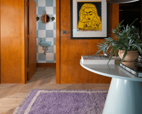 purple rug interior designbeata heuman vintage rugs contemporary spaces