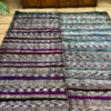 irate design teal and pink zigzag flatweave striped turkish kilim